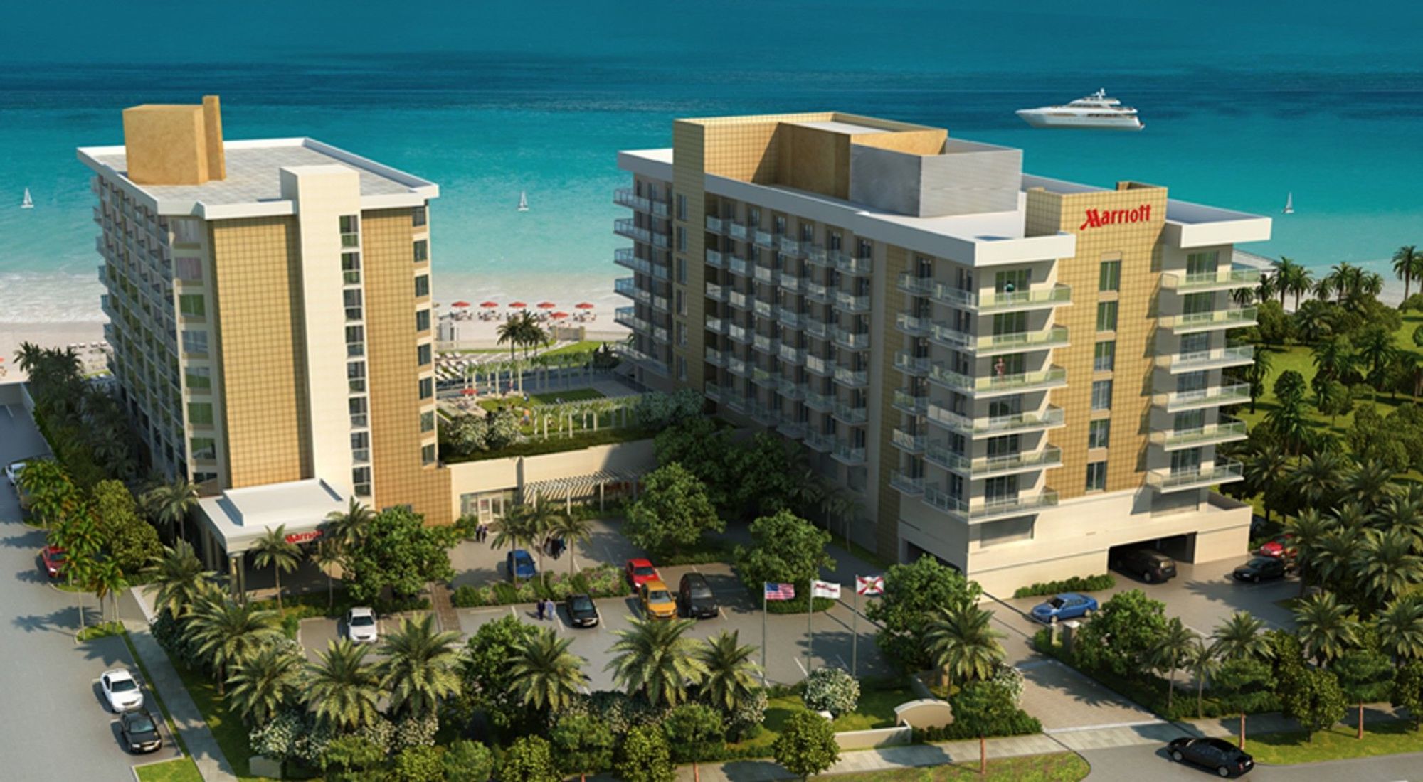 Fort Lauderdale Marriott Pompano Beach Resort&Spa Exterior foto